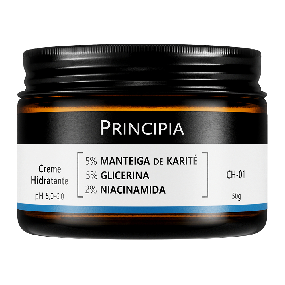 Creme Hidratante Facial Principia CH-01 5% Karíté + 5% Glicerina 50g