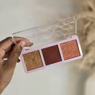 Trio Blush e Iluminador Ruby Rose Sortidos Paleta Compacta