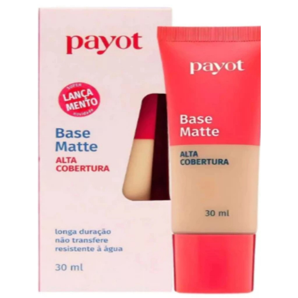 Base Líquida Matte Payot 30ml Boca Rosa Beauty
