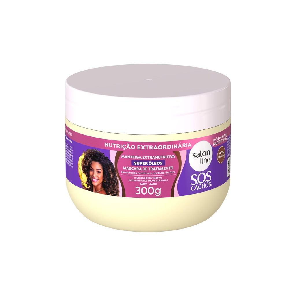 Máscara de Tratamento Manteiga Extranutritiva SOS Cachos 300g